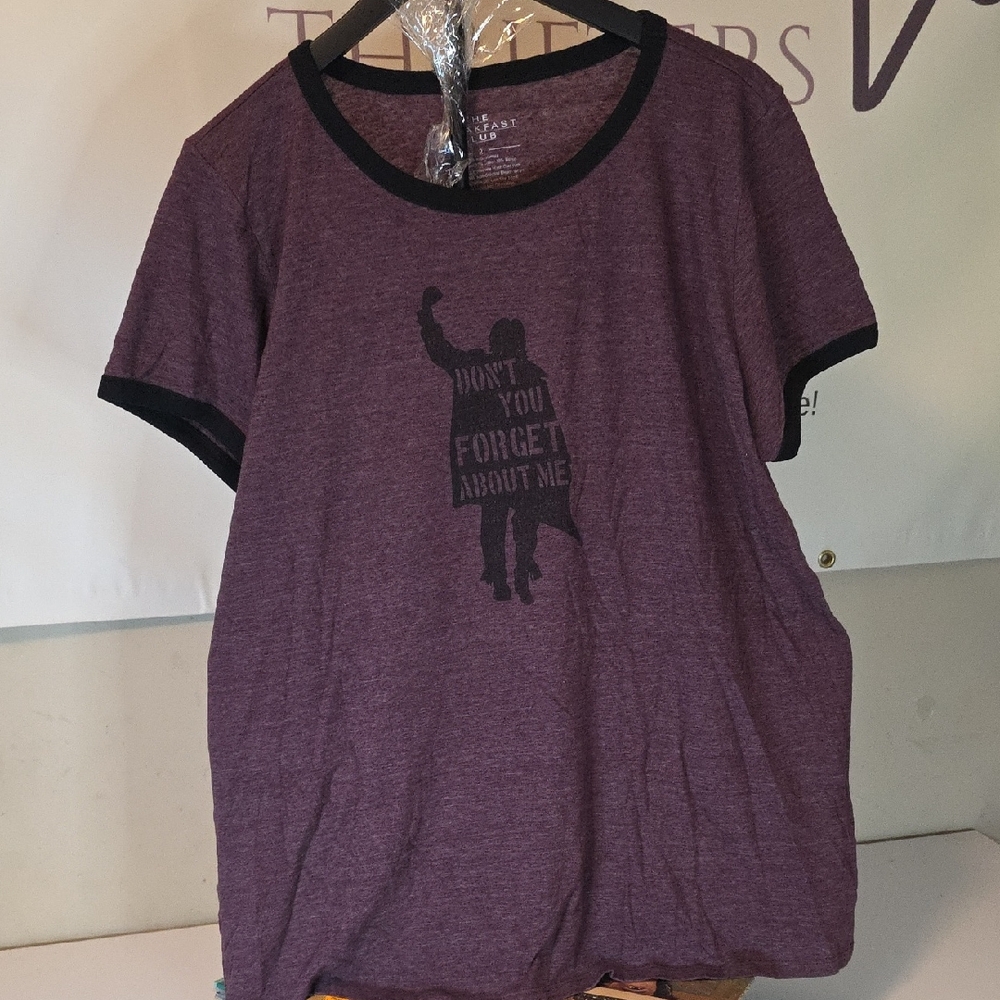 Men's Purple Graphic T-Shirt